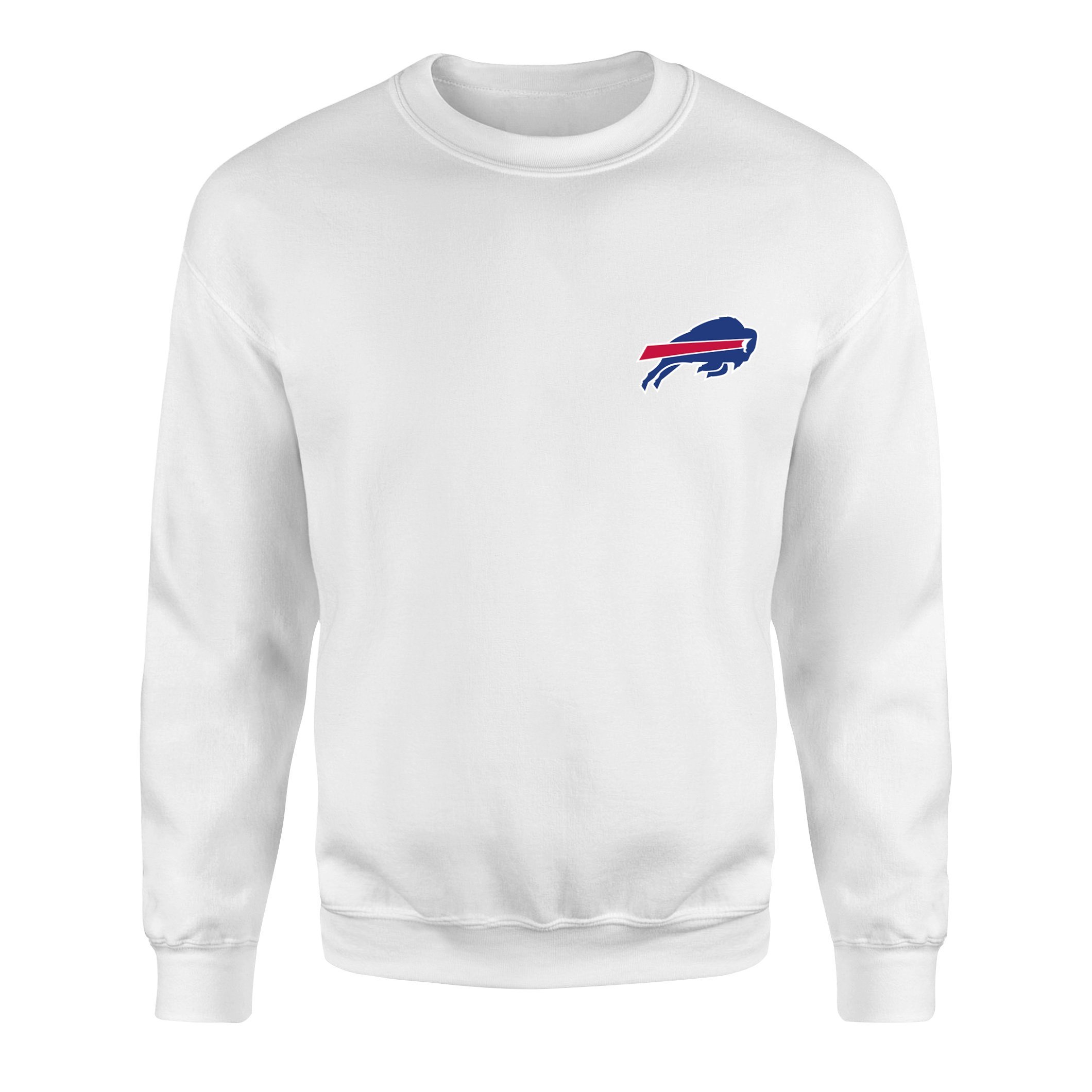 Buffalo Bills Sweatshirt L - Beyaz