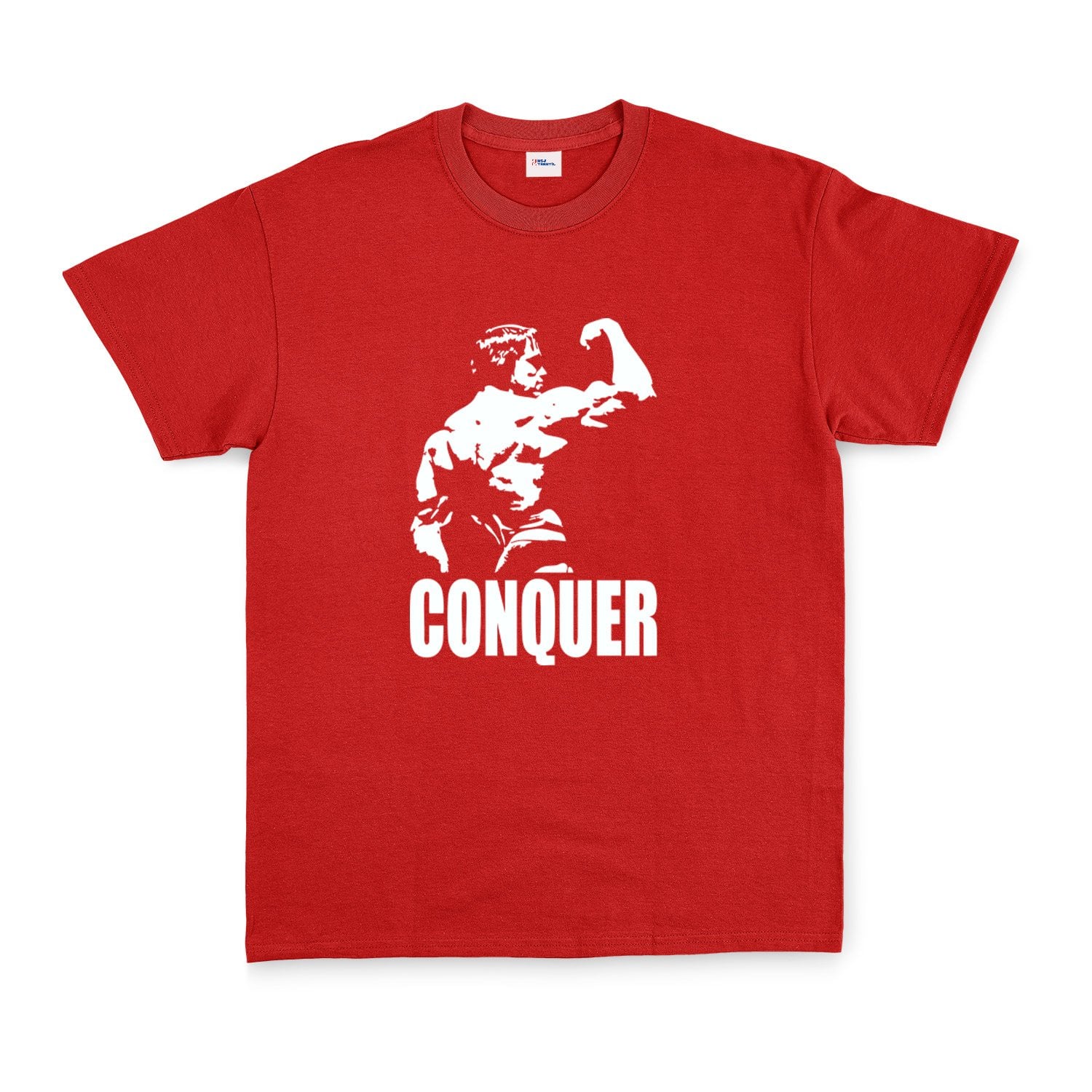 Arnold Conquer Tişört L - Kırmızı