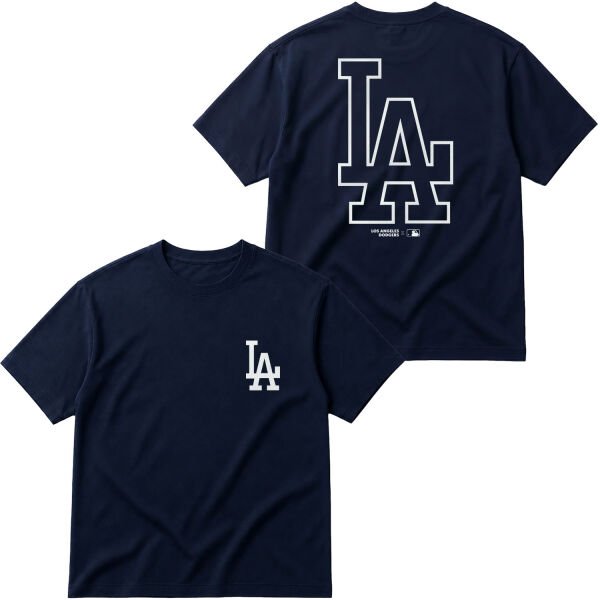 Los Angeles Dodgers MLB Edition Oversize Tişört L - İndigo Mavisi