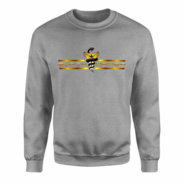 BLACKMAMBA KOBE Sweatshirt S - Gri