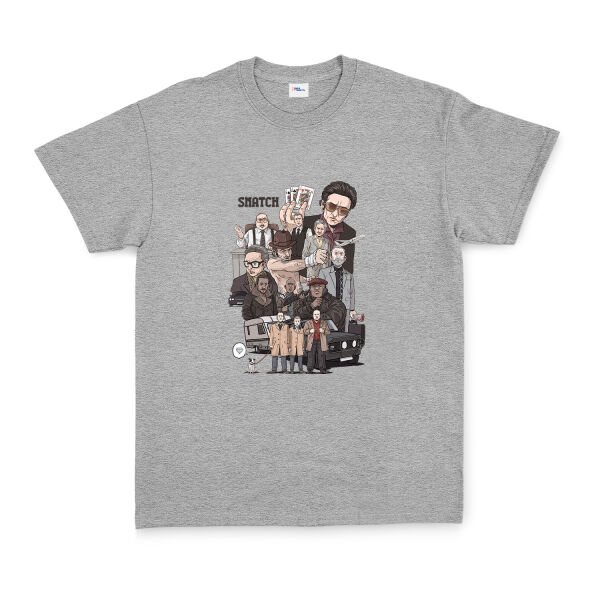 Snatch Movie Tişört XL - Gri