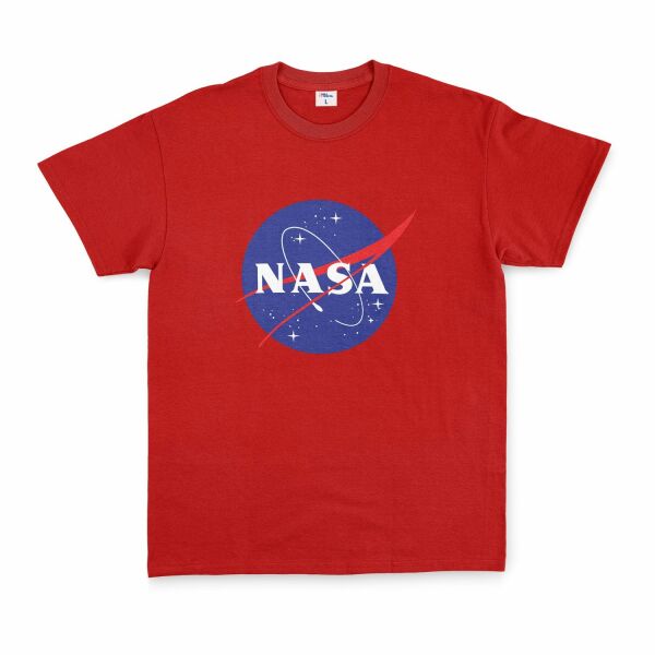 NASA Tişört S - Kırmızı