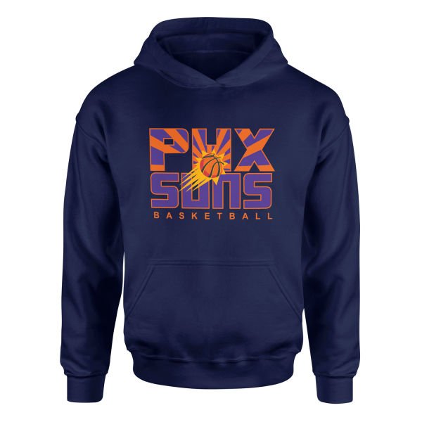 PHX Suns Hoodie XL - İndigo Mavisi