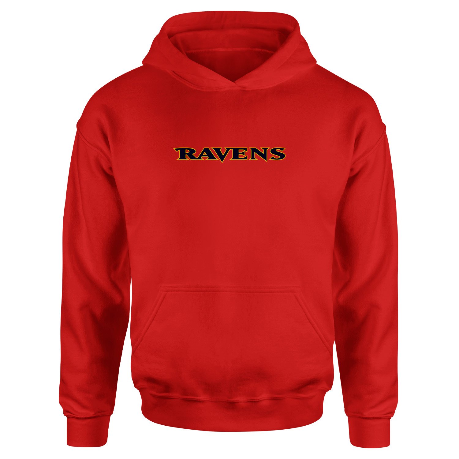 BAL RAVENS Iconic Hoodie XXL - Kırmızı
