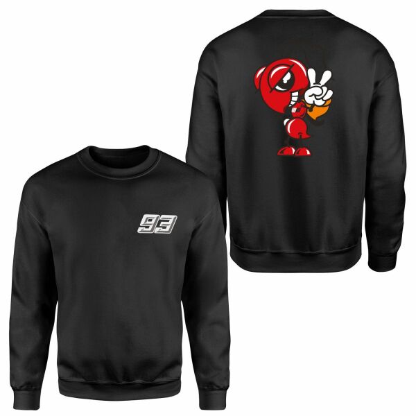 Marc Marquez Ant Edition Sweatshirt XL - Siyah