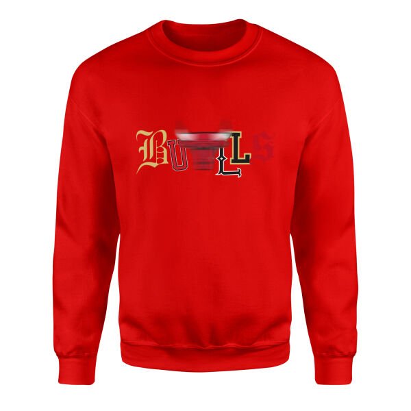 Bulls History Sweatshirt XL - Kırmızı