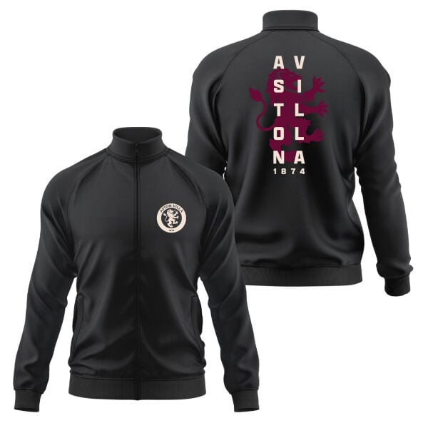 Aston Villa 1874 Heritage Fermuarlı Sweatshirt
