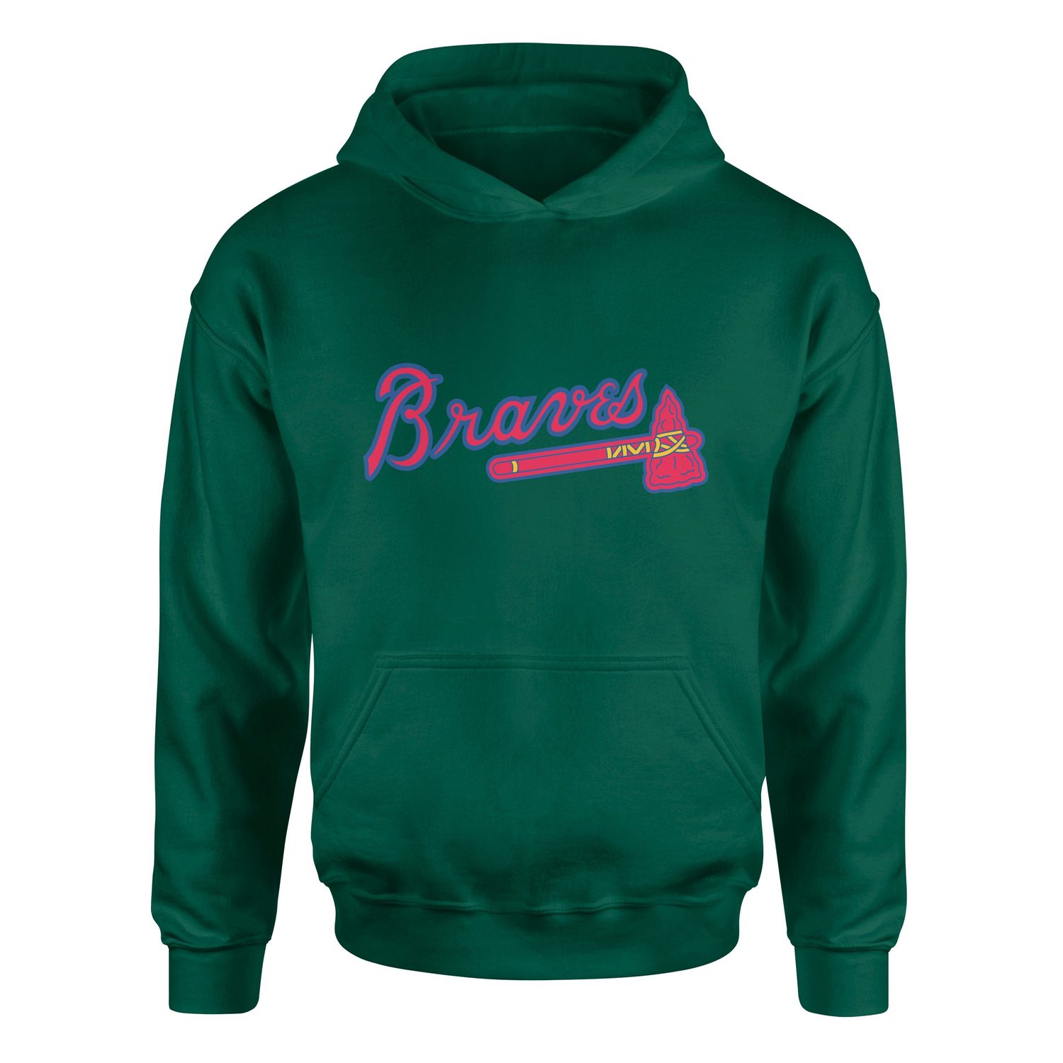 The Braves Hoodie L - Nefti Yeşili