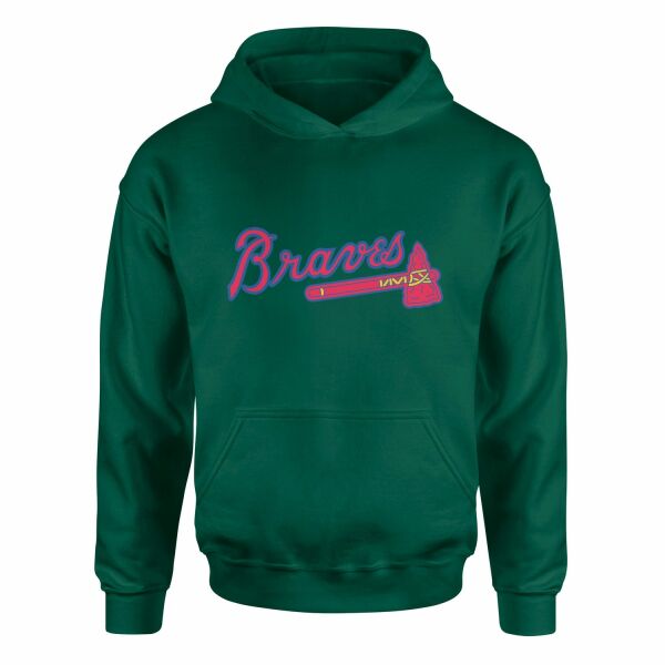 The Braves Hoodie L - Nefti Yeşili