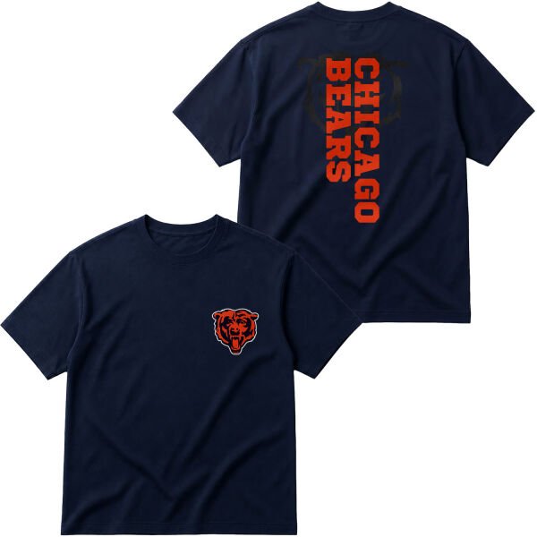 Chicago Bears NFL SE Oversize Tişört M - İndigo Mavisi