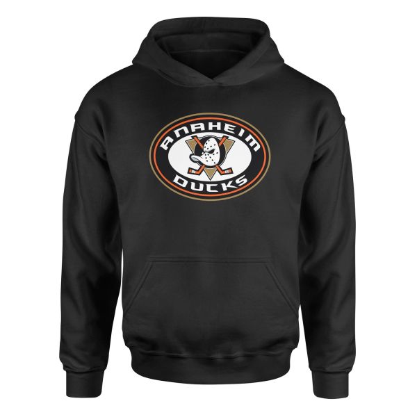 Anaheim Ducks Hoodie S - Siyah