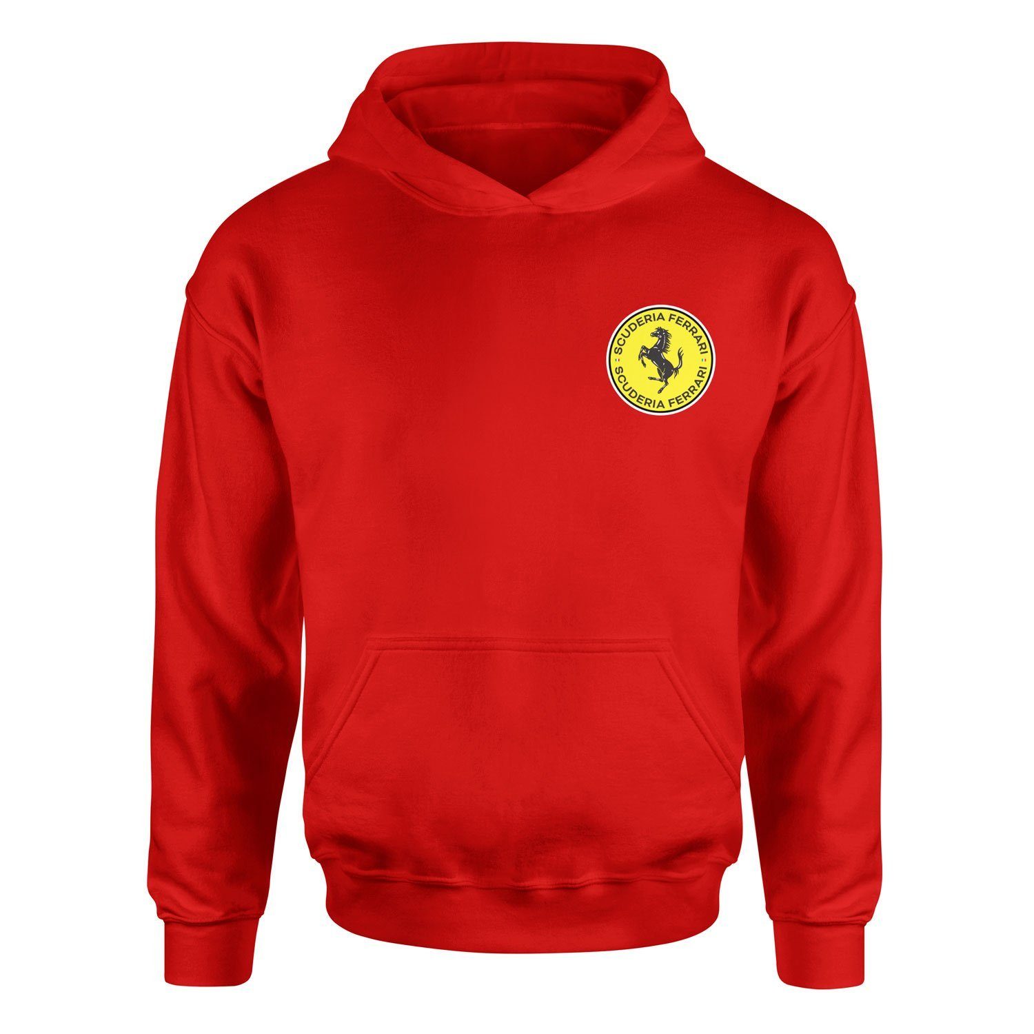 Scuderia Ferrari Badge Hoodie XL - Kırmızı