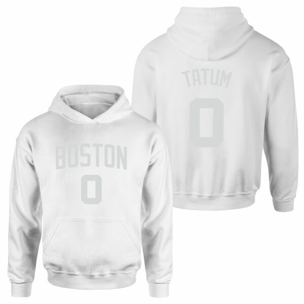 Jason Tatum 24/25 Forma Hoodie M - Beyaz