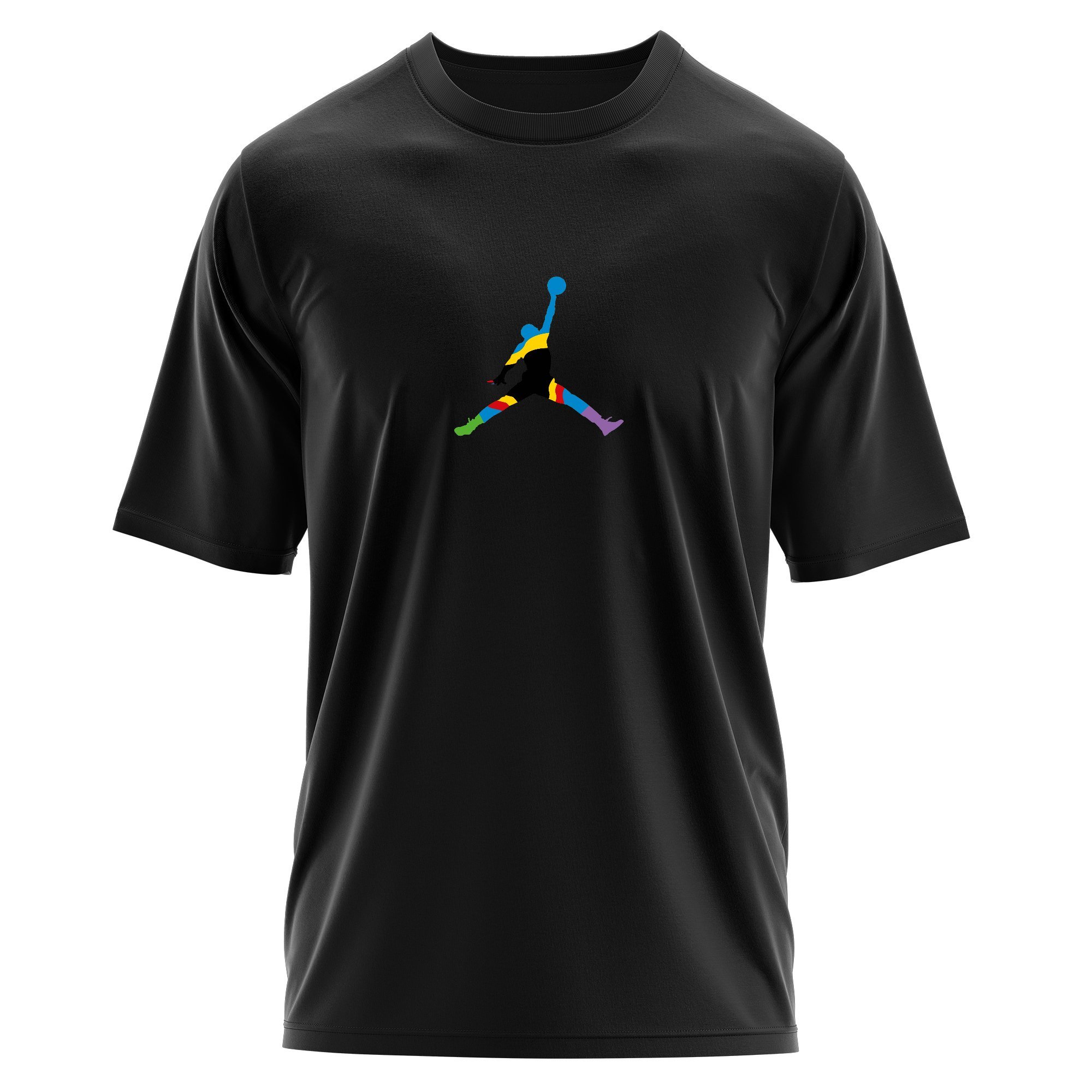 Air Jordan Colorful Oversize Tişört