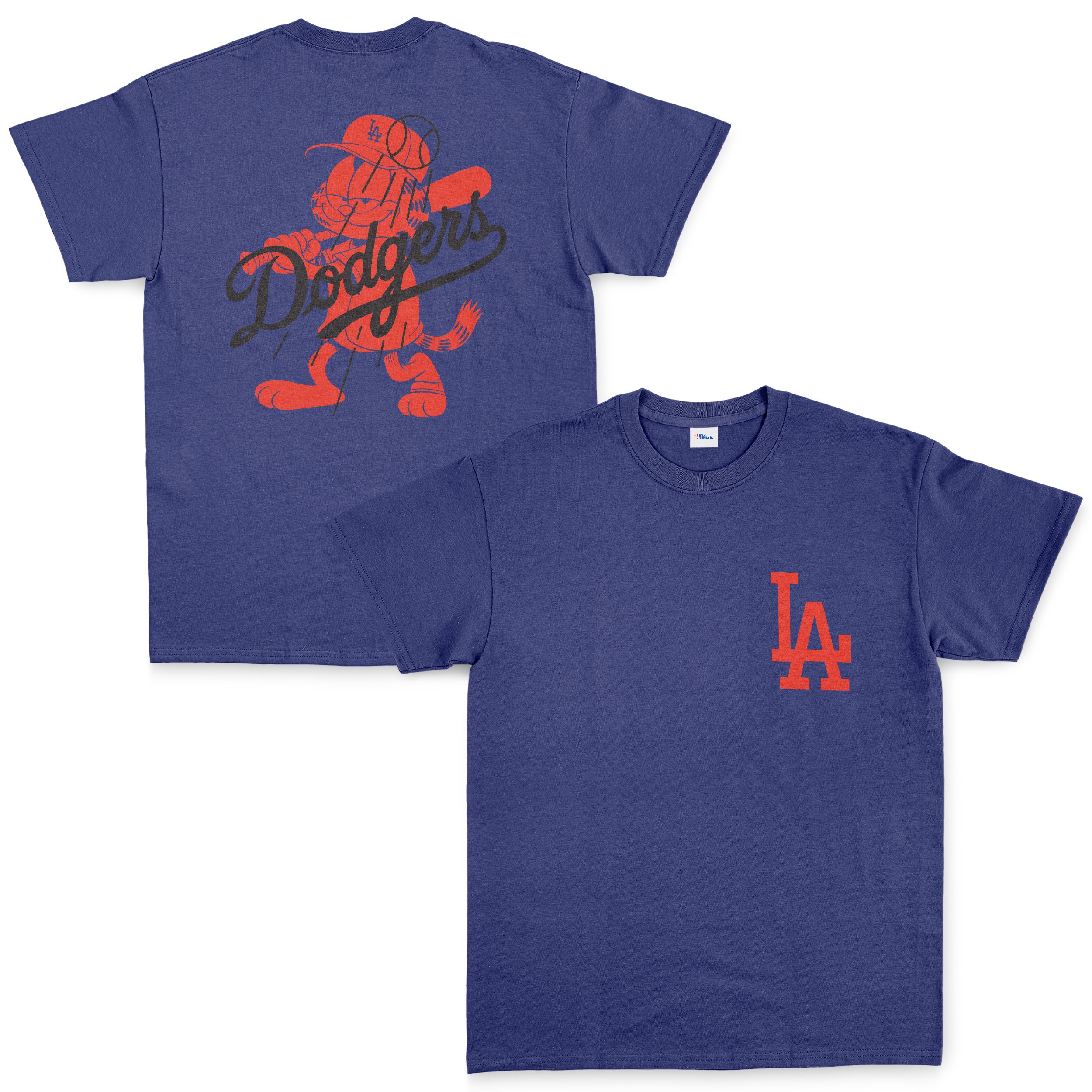 LA Dodgers x GRFLD Tişört L - İndigo Mavisi