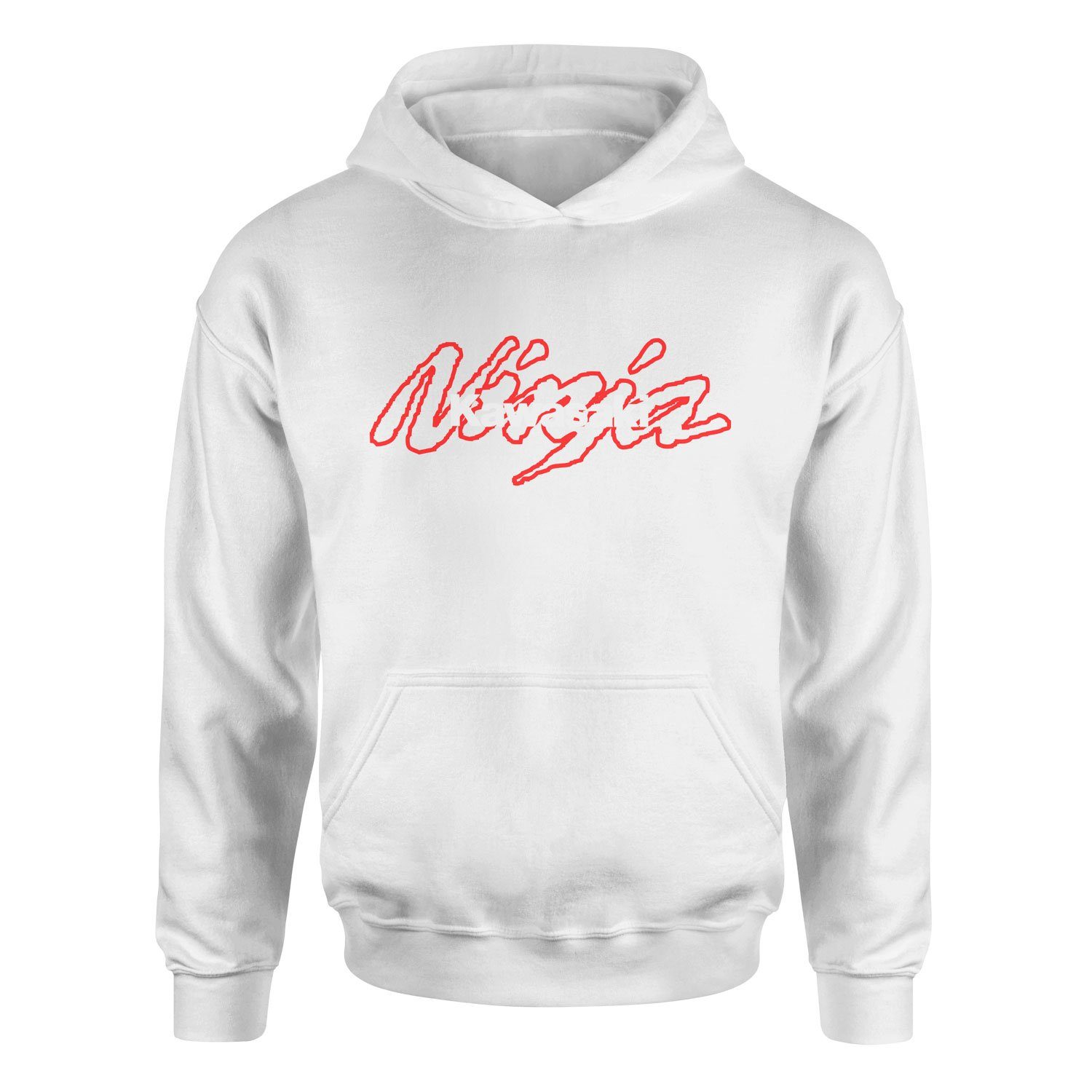 Kawasaki Ninja Power Hoodie L - Beyaz | OUTLET