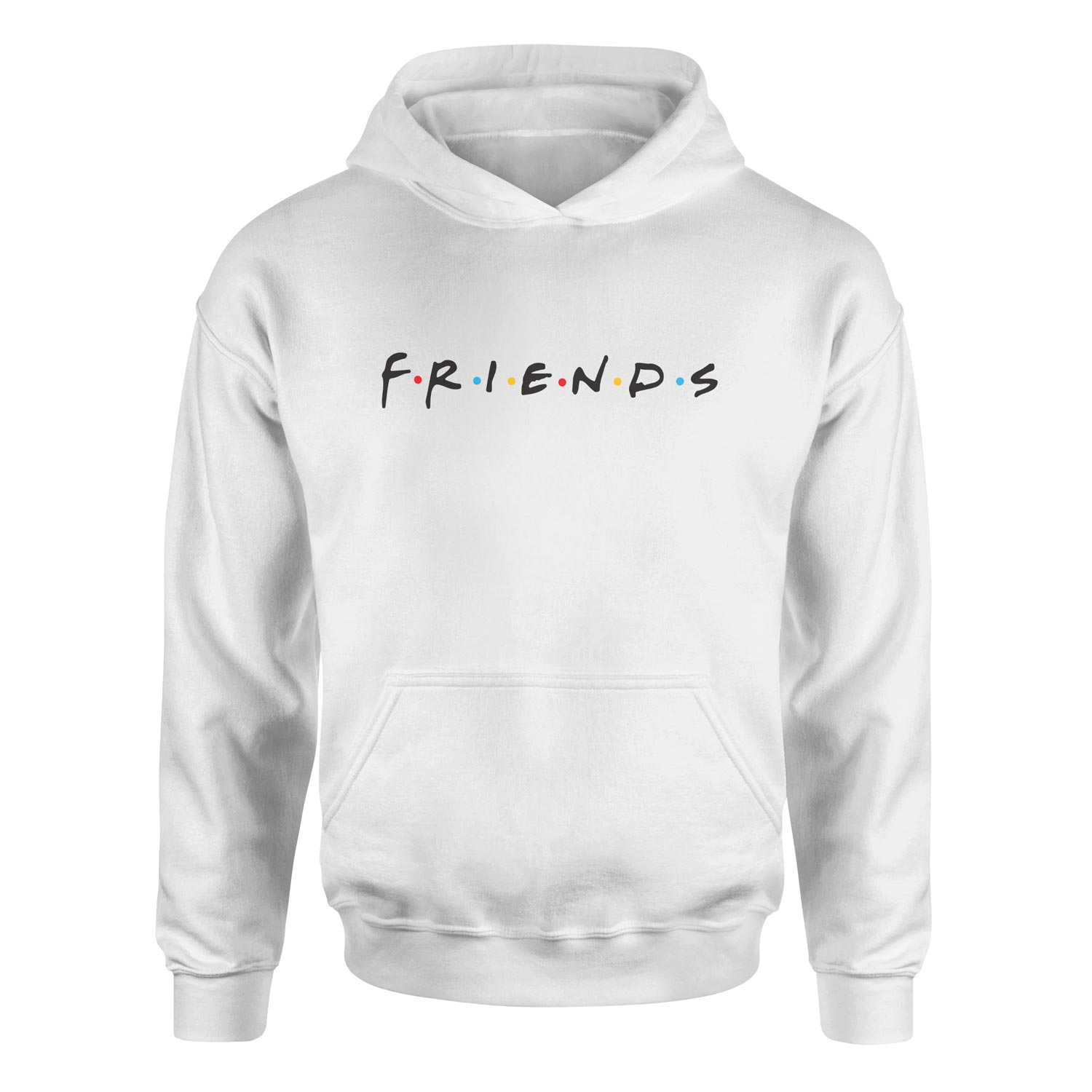 Friends Hoodie XL - Beyaz