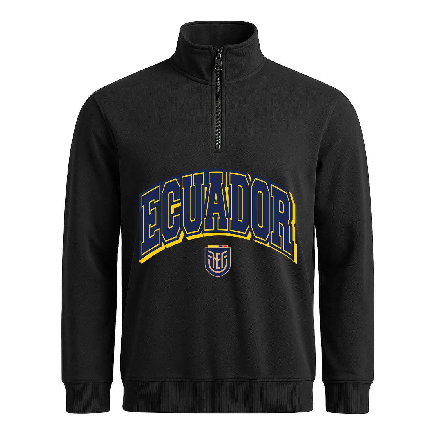 Ekvator 2026 Varsity Yarım Fermuarlı Sweatshirt