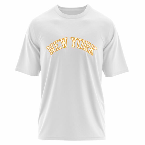 New York Arch Oversize Tişört L - Beyaz
