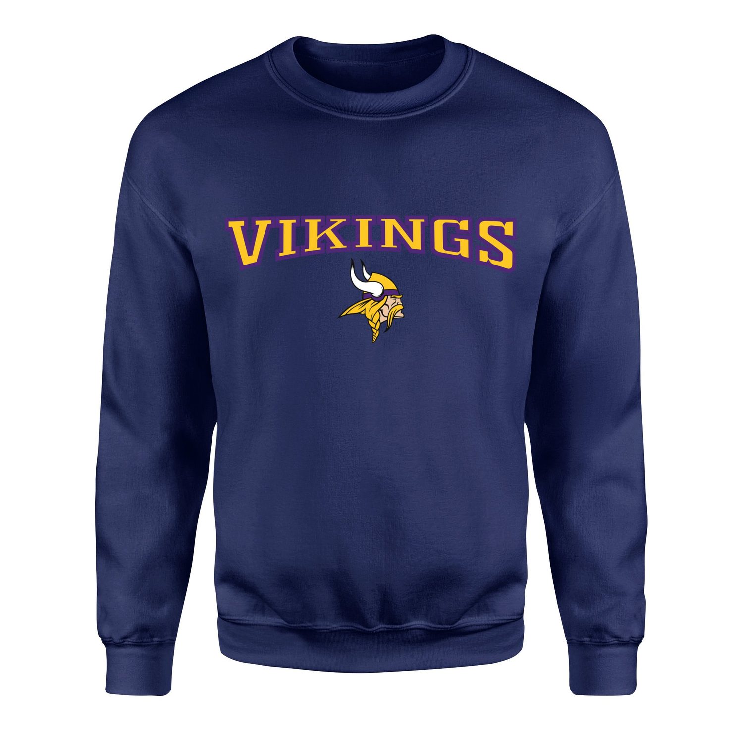 Minnesota VIKINGS B Sweatshirt M - İndigo Mavisi
