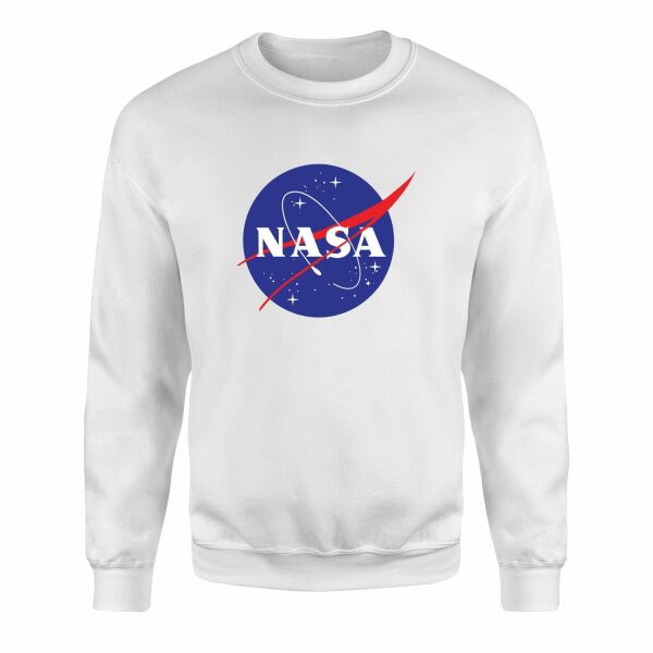 NASA Sweatshirt XXL - Beyaz