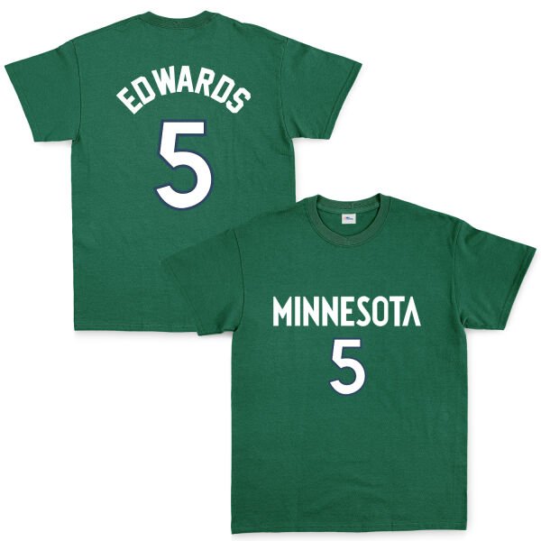 Anthony Edwards Minnesota Jersey Tişört XL - Nefti Yeşili