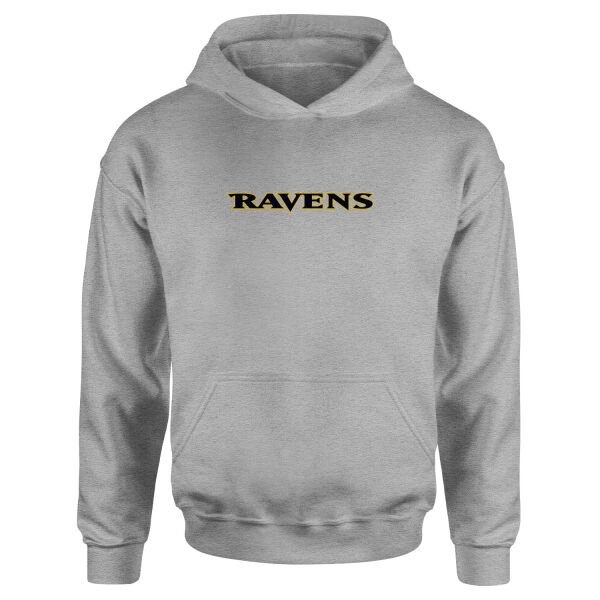 BAL RAVENS Iconic Hoodie XL - Gri