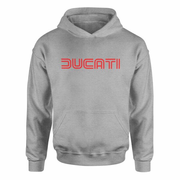 Ducati Racing Lines Hoodie XXL - Gri