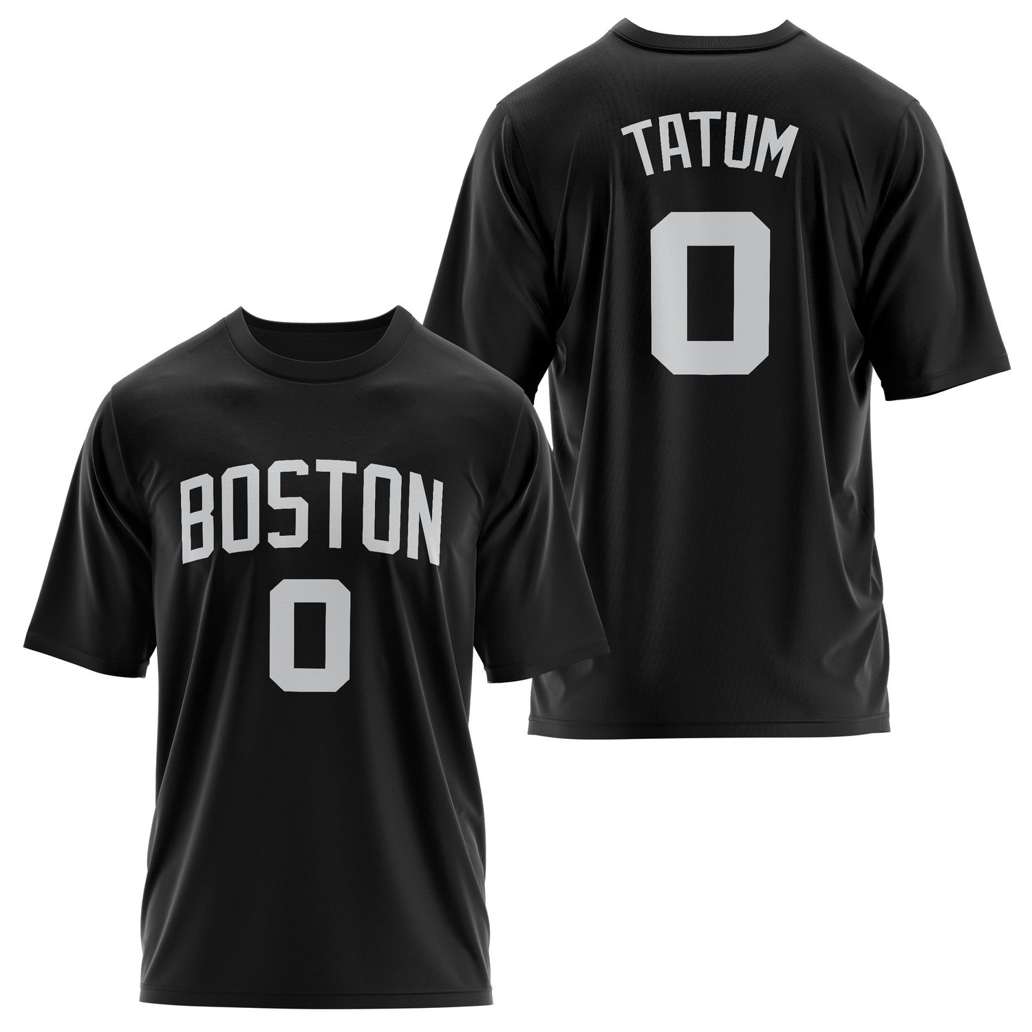 Jason Tatum 24/25 Forma Oversize Tişört L - Siyah
