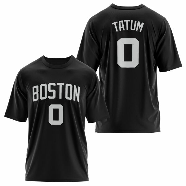 Jason Tatum 24/25 Forma Oversize Tişört L - Siyah