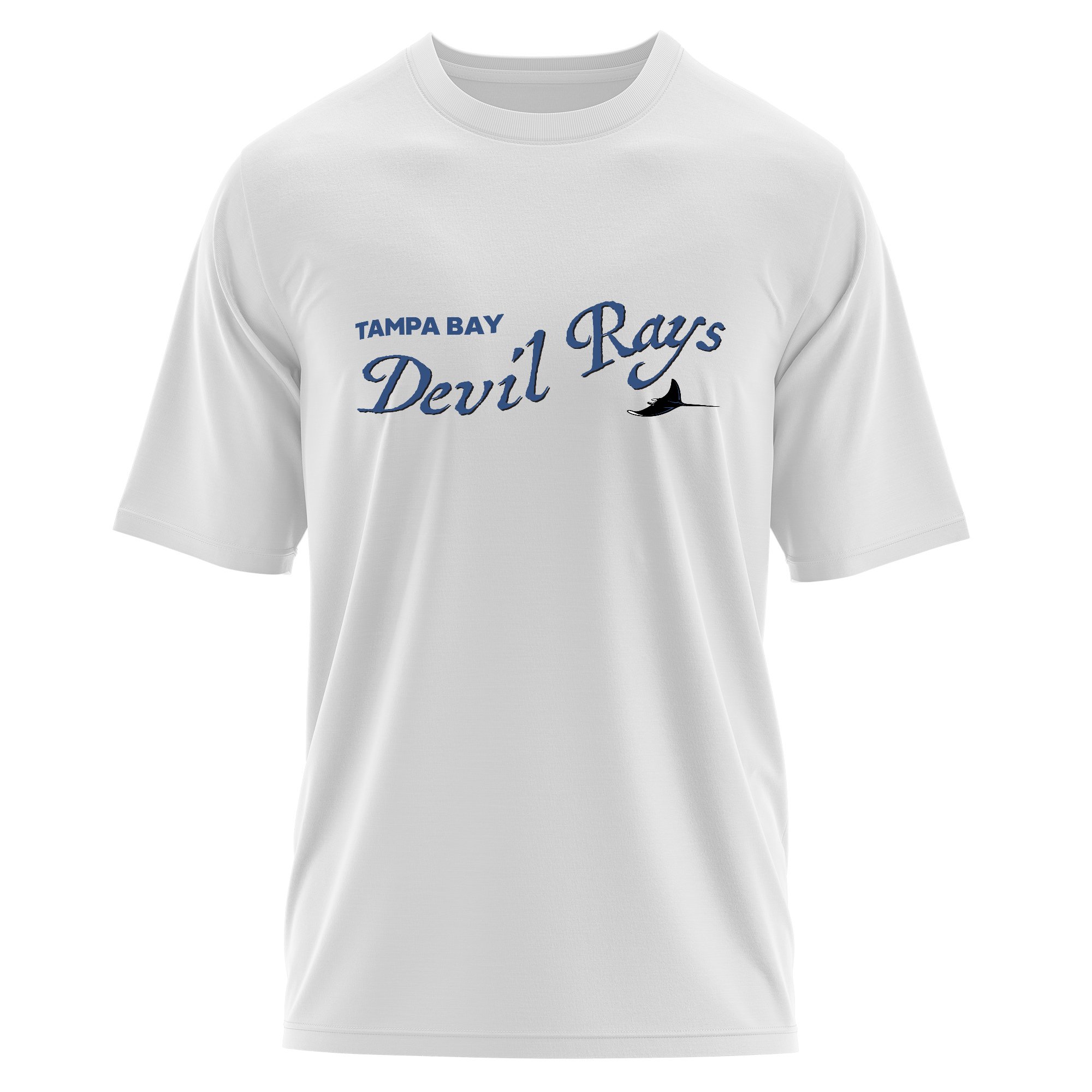 Tampa Bay Devil Rays Retro Oversize Tişört