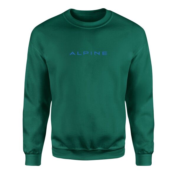 ALPINE Sweatshirt S - Nefti Yeşili