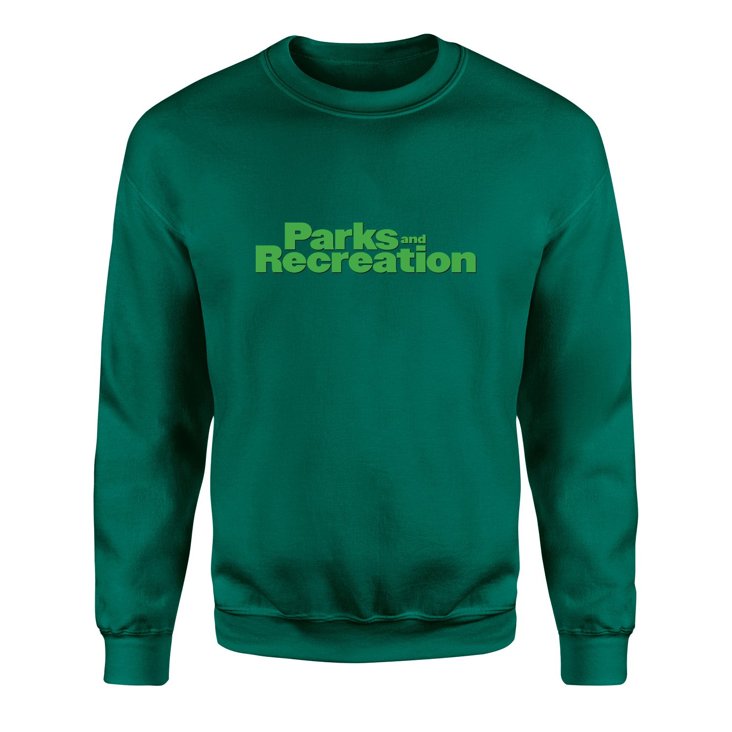 Parks and Recreation Sweatshirt L - Nefti Yeşili