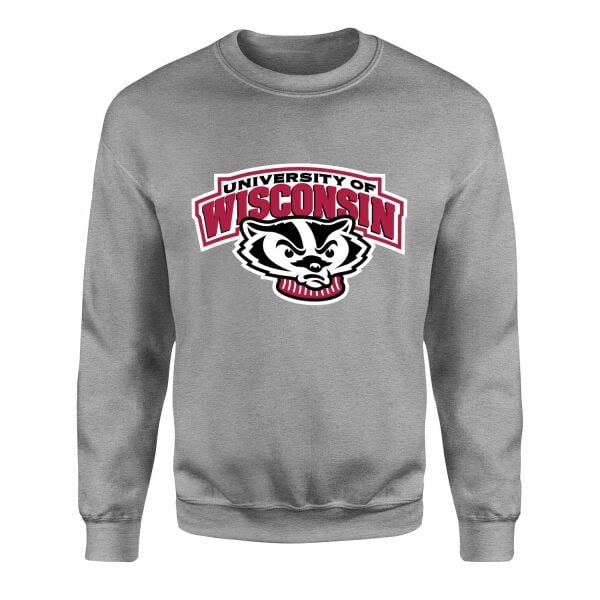Wisconsin Badgers Sweatshirt S - Gri