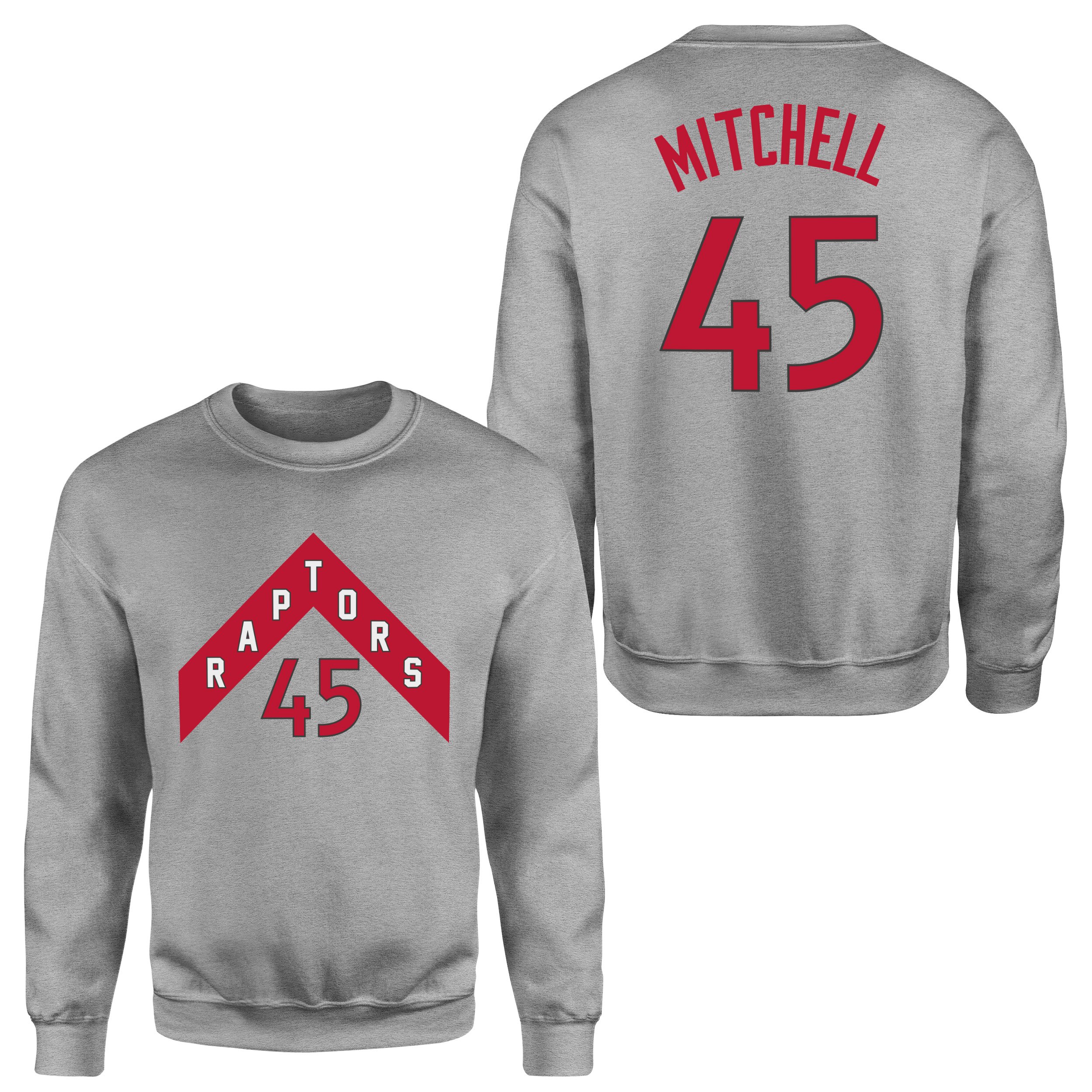 Davion Mitchell 45 Raptors Jersey Sweatshirt