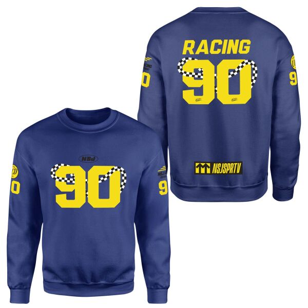 NSJSPRTV Racing Development Teamline Sweatshirt L - İndigo Mavisi
