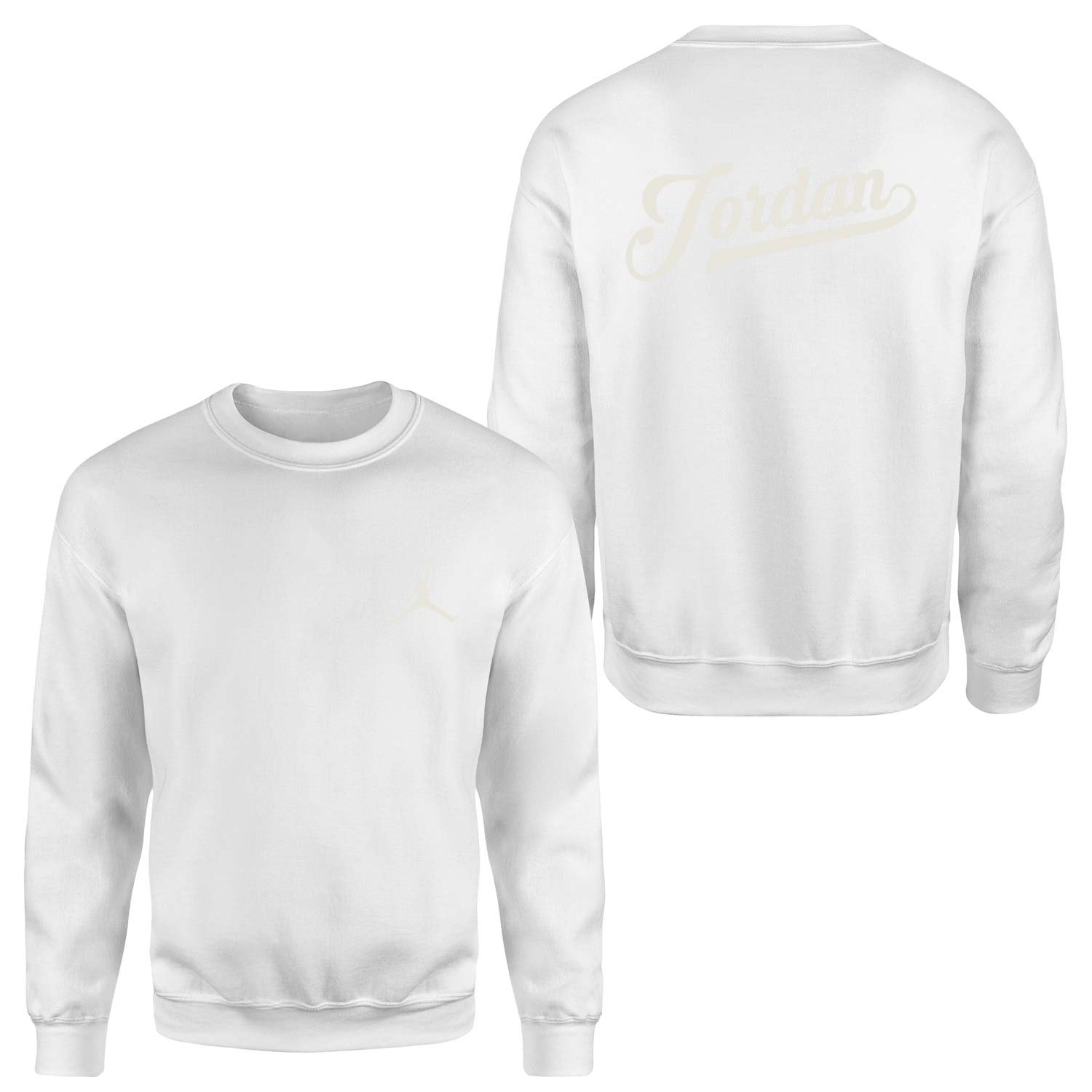 Jordan Enhanced Sweatshirt L - Beyaz
