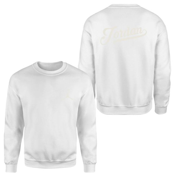 Jordan Enhanced Sweatshirt L - Beyaz