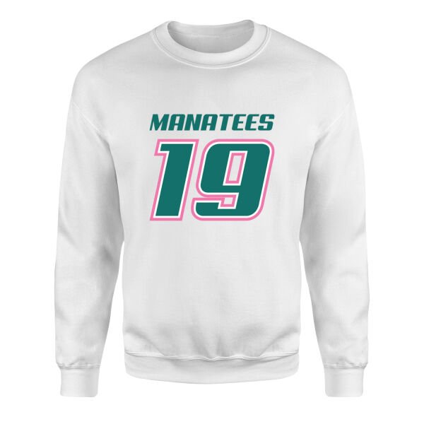 Manatees 19 | GTA Sweatshirt L - Beyaz
