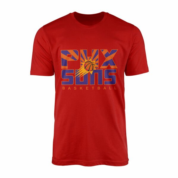 PHX Suns Tişört XXL - Kırmızı