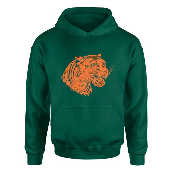Clemson Tiger Print Hoodie L - Nefti Yeşili