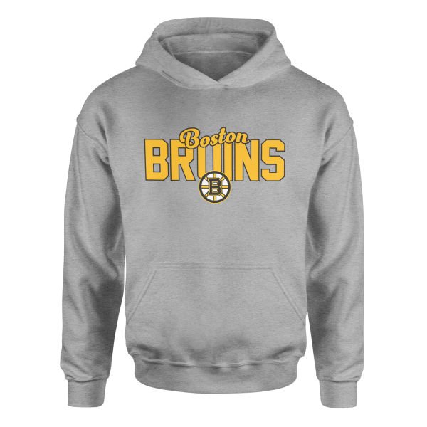 Boston Bruins Hoodie L - Gri