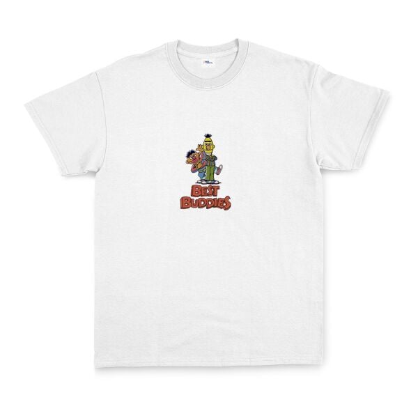 Best Buddies Tişört M - Beyaz | OUTLET