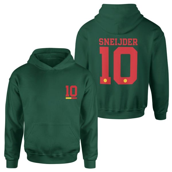 Wesley Sneijder Forma Hoodie S - Nefti Yeşili