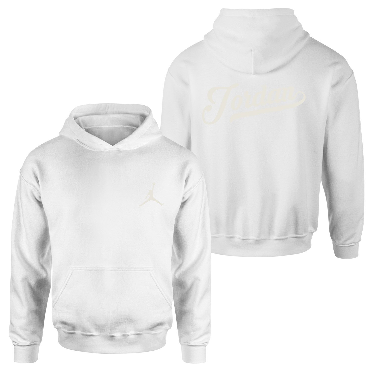 Jordan Enhanced Hoodie M - Beyaz