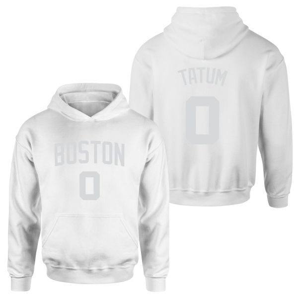 Jason Tatum 24/25 Forma Hoodie L - Beyaz