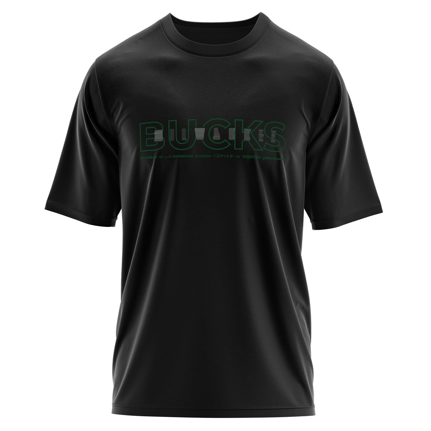 BUCKS Basketball Oversize Tişört
