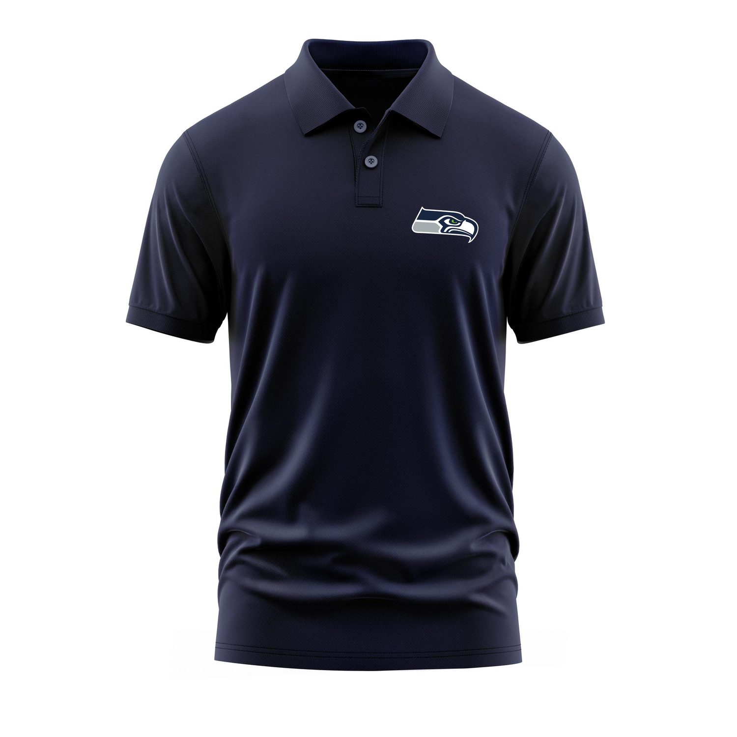Seattle Seahawks Polo Tişört XL - İndigo Mavisi