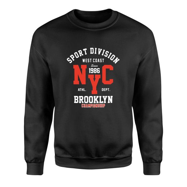 NYC West Coast SD Sweatshirt M - Siyah
