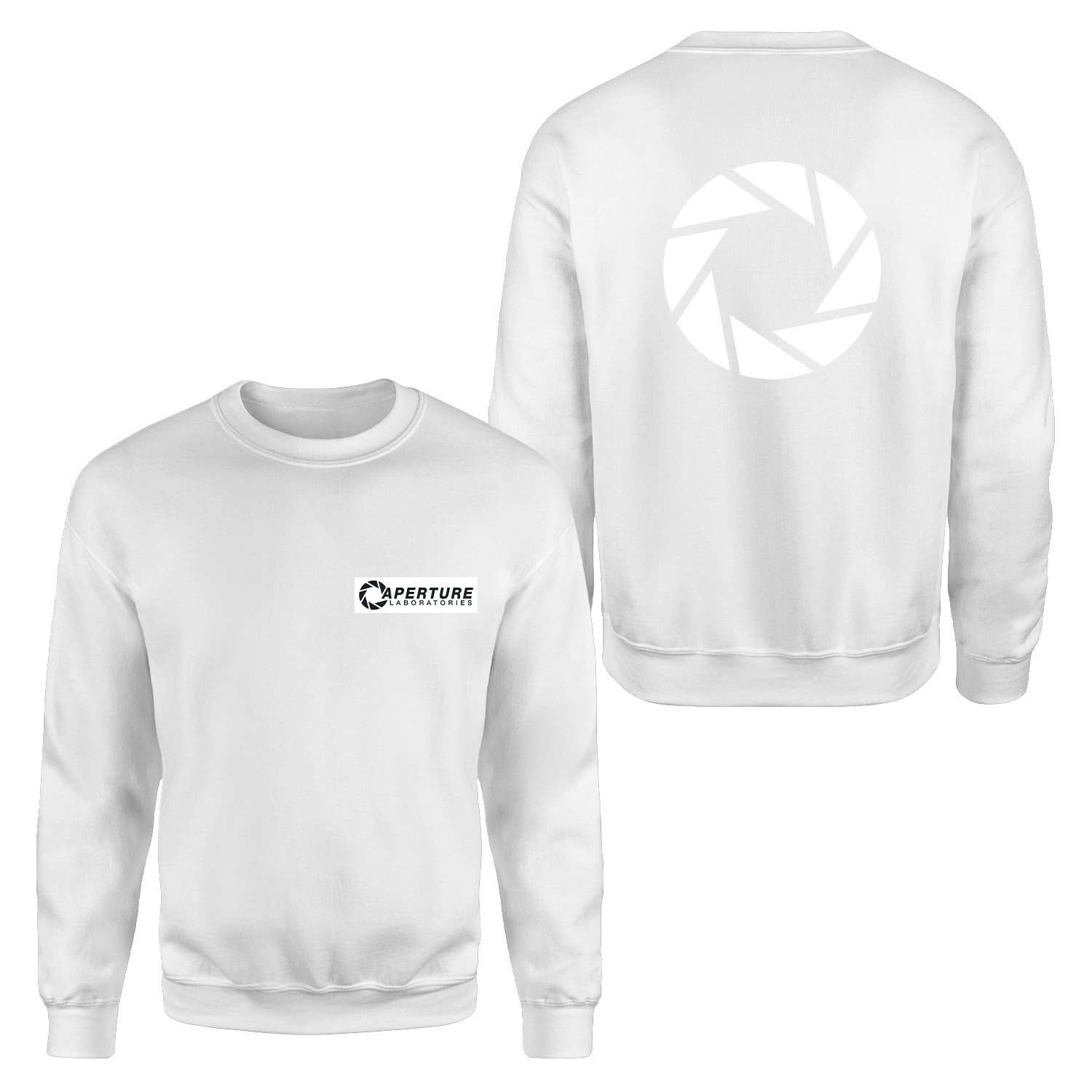 Aperture Laboratories Sweatshirt XXL - Beyaz